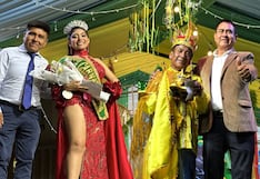 Distrito de Cura Mori coronó a su soberana del carnaval y al “Rey momo”