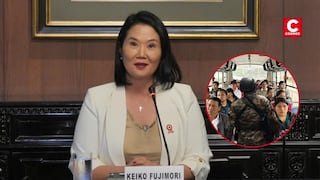Keiko Fujimori confirma presencia de Fuerzas Armadas en las calles y transporte público