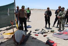 Nueve meses de prisión preventiva para dos investigados por tenencia ilegal de armas y municiones, en Arequipa