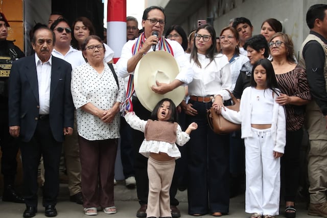 Roberto Sánchez: así fue el desayuno electoral junto a su familia en Huaral (Fotos: Jesús Saucedo/GEC)