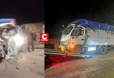 Trujillo: choque entre camión y auto deja cuatro heridos en vía que conecta con la sierra de La Libertad