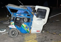 Puno: Mototaxista falleció tras un choque por alcance de vehículos en la carretera Puno-Juliaca