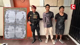 SJL: PNP detiene a dos presuntos integrantes de ‘Los Chukis de Santa María’ con una granada y nota extorsiva
