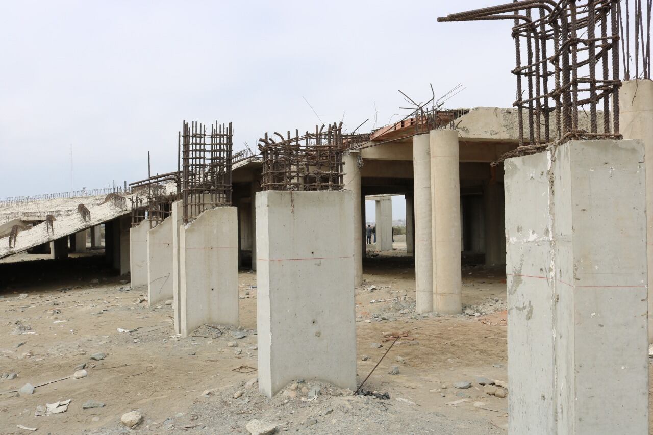 Obra abandonada que le cuesta recursos al país