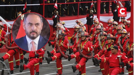 Bomberos participarán con tres compañías en la Parada Militar y Desfile Cívico, confirmó el Mindef