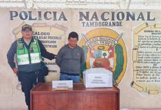 Piura: Detienen a hombre con cuatro kilos de marihuana en Tambogrande