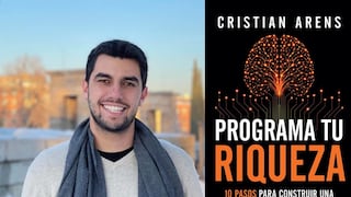 Cristian Arens presentará “Programa tu riqueza” en la Feria Internacional del Libro de Lima