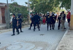 Piura: Vecinos atacaron a pedradas a policías durante intervención en Sullana