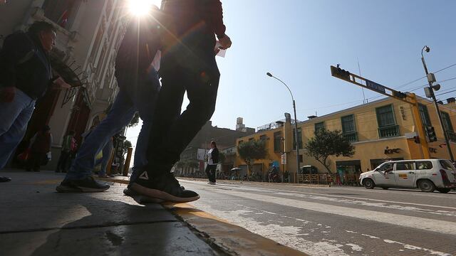 Lima y Callao presentan fuerte brillo solar pese bajas temperaturas del otoño 