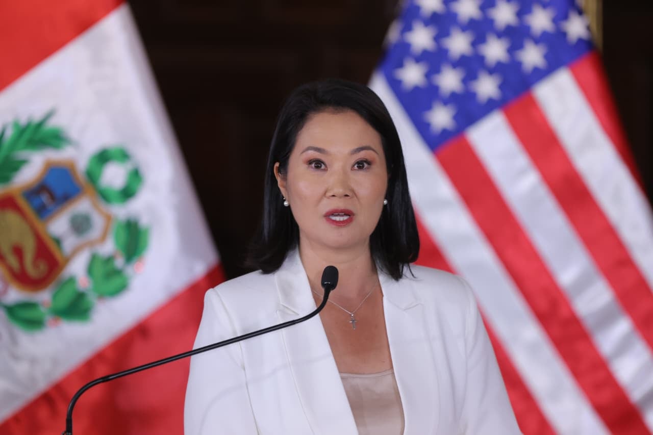 Keiko Fujimori solicita permiso al Senado para viajar a la asamblea general de la ONU