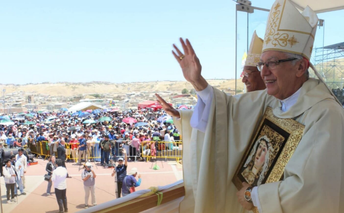 Participó de la fiesta de la Virgen de las Mercedes