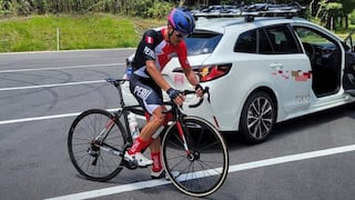 Royner Navarro no pudo terminar prueba de ciclismo en ruta de JJ.OO.