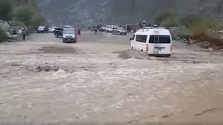 Huaura: huaico bloquea carretera Huacho-Churín y deja aisladas cinco comunidades campesinas