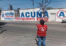 La Libertad: Jurado investiga pintas proselitistas de César Acuña