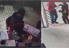 Sujeto es el terror de trabajadores bancarios: roba celulares en Ica