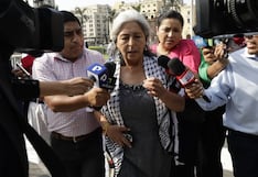 María Agüero afirma que Cerrón es “perseguido políticamente” y pide justicia para otros líderes