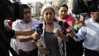 María Agüero afirma que Cerrón es “perseguido políticamente” y pide justicia para otros líderes