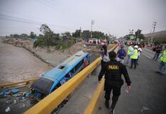 Congreso exige investigar tragedia en el puente Chancay y reforzar supervisión vial