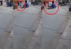 Hampones en mototaxi arrastran a profesora para robarle maletín en Chiclayo