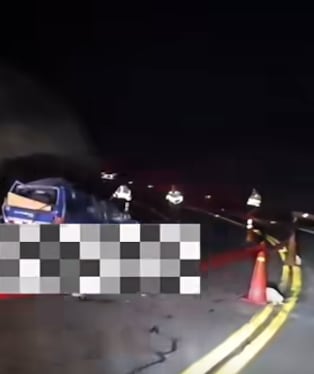 Cuatro muertos y un herido en choque entre camión y taxi en la Panamericana Sur (Foto: Difusión)