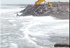Trujillo: Botan desmonte al mar de Buenos Aires