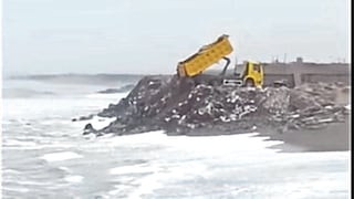 Trujillo: Botan desmonte al mar de Buenos Aires