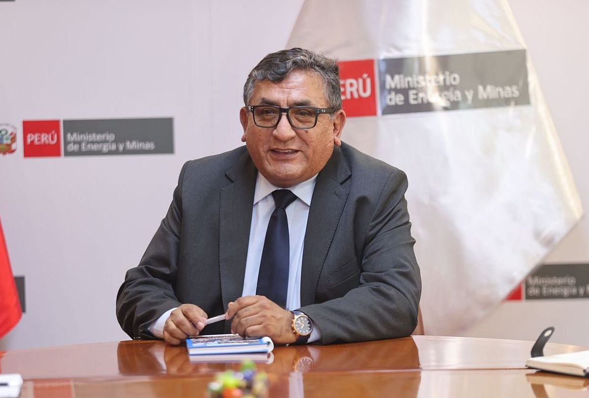 Luis Bravo, ministro de Energía y Minas (Foto: Congreso)