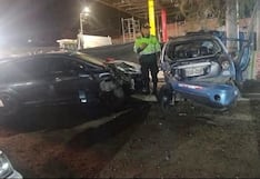 Nasca: dos automóviles colisionan en la Panamericana Sur, en Vista Alegre