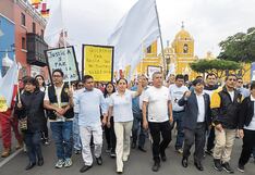 La Libertad: Marchan para exigir seguridad y reactivar actividades mineras