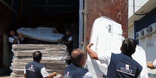 Oficina Descentralizada de Procesos Electorales recibió 2,038 paquetes que contienen las cédulas de sufragio, actas electorales, lista de electores, entre otros.