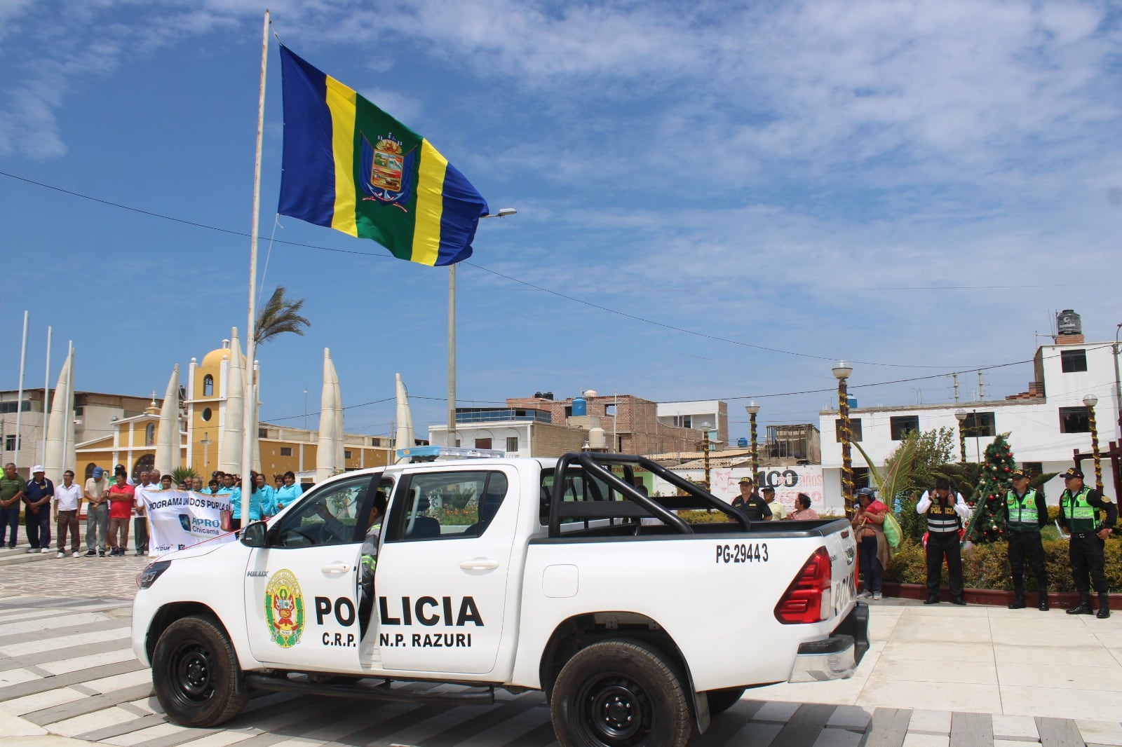 Refuerzan la seguridad ciudadana en este distrito de la provincia liberteña de Ascope.
