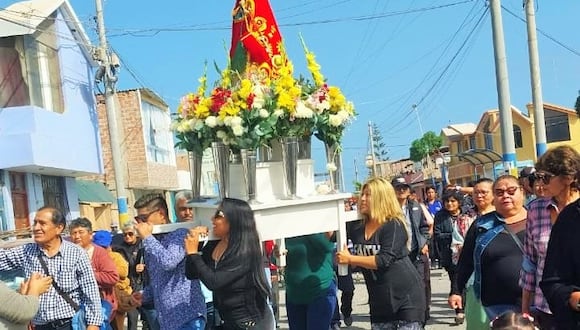 Procesión de San Pedro en Camaná. Foto: Cortesía.