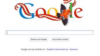 Google rinde homenaje a nuestra independencia