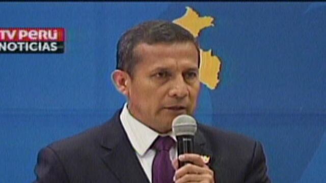 Humala admite inseguridad y aclara que economía "no está en piloto automático"