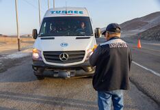 Solo sancionan a 30 minivanes informales en Arequipa de mil 214 intervenciones