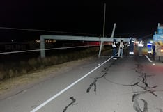 Fuertes vientos derriban postes y afectan vehículos en la vía Juliaca-Puno