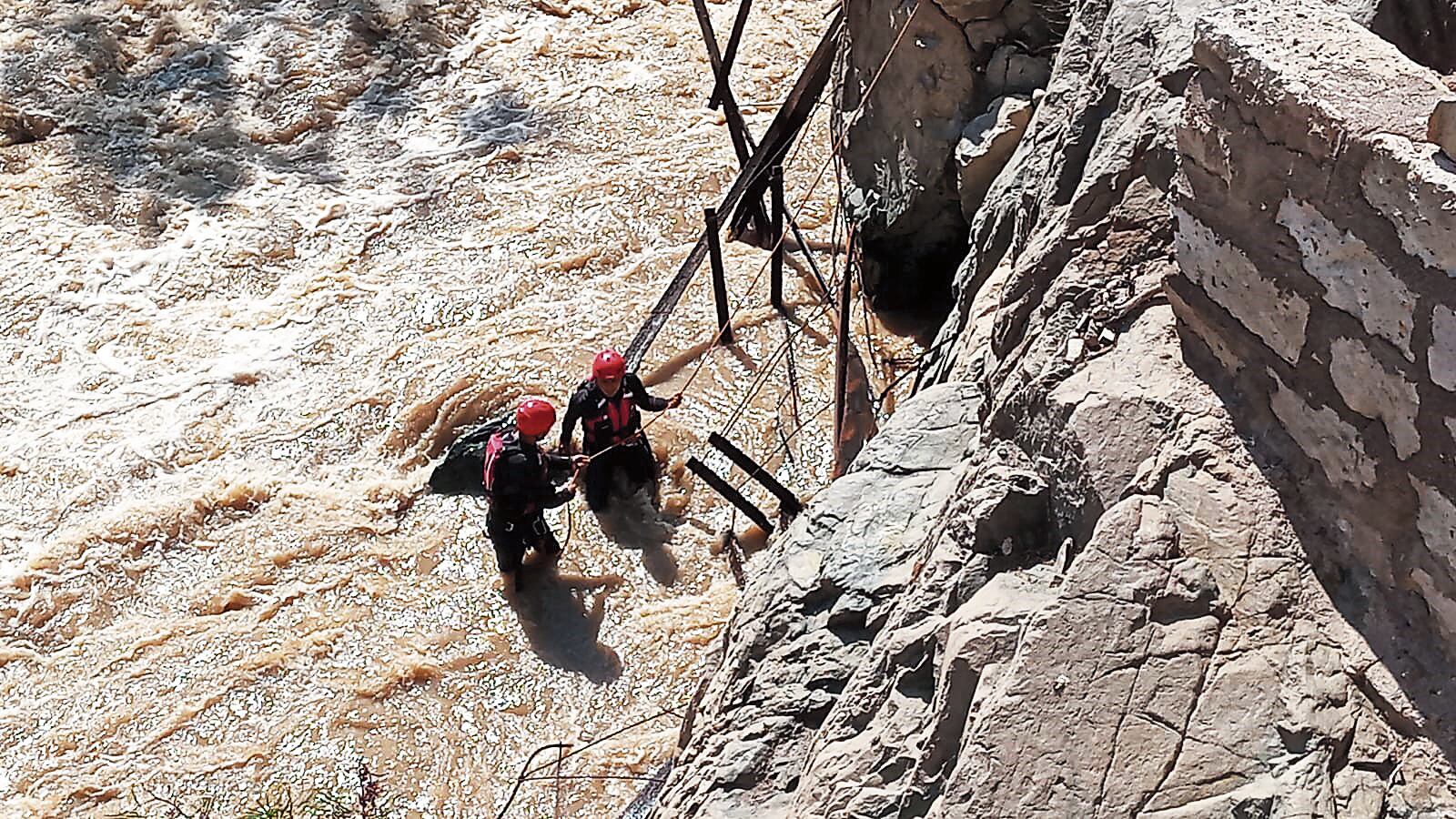 La Policía no encontró al joven. (Foto: GEC)