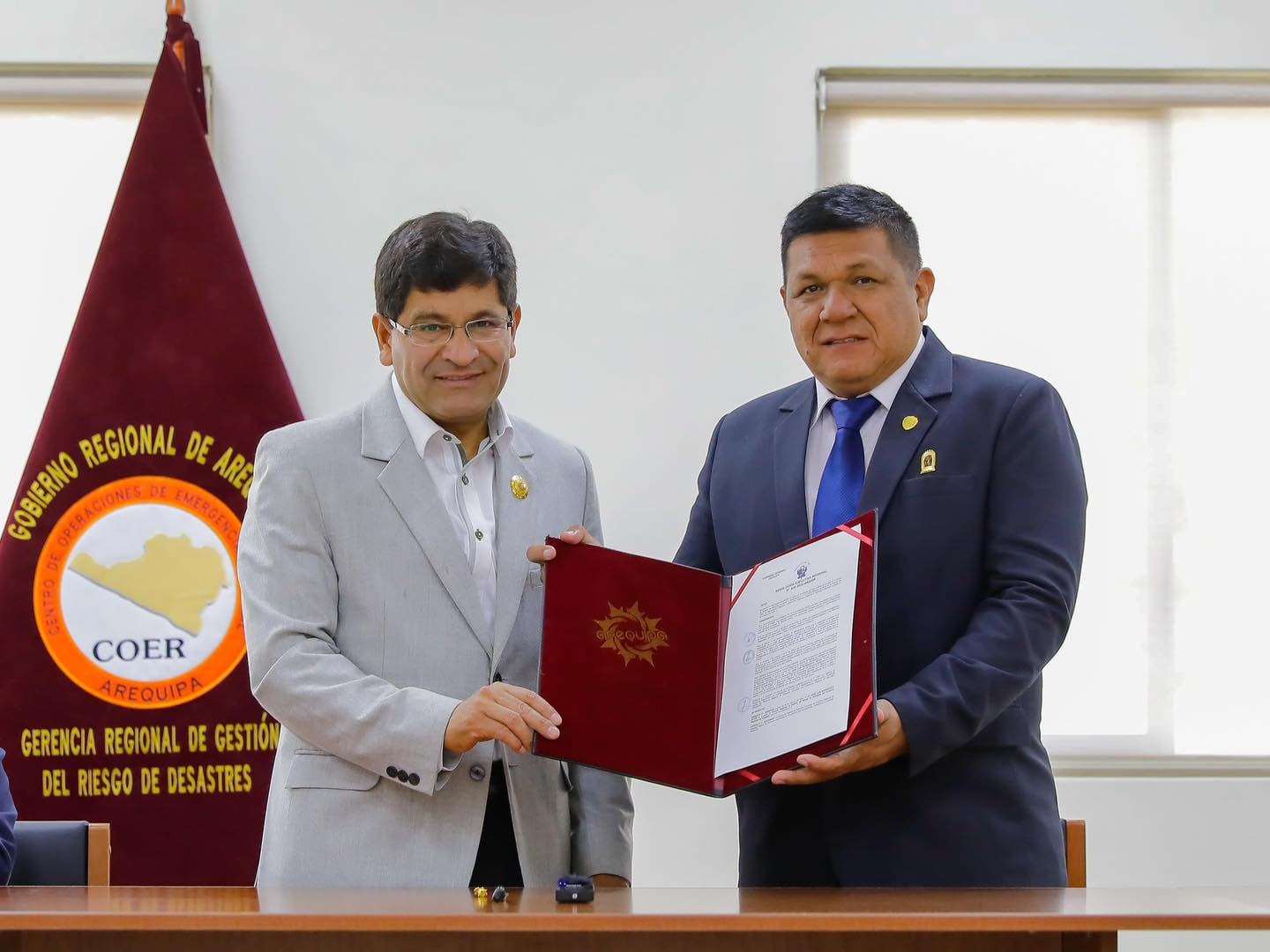 Nuevo gerente de Gestión del Riesgo de Desastres y coordinador del Centro de Operaciones de Emergencia Regional (COER), José Luis Barrenzueta Reyes. (Foto: GEC)