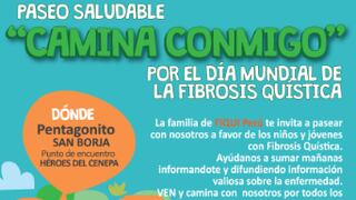 Alistan paseo saludable por Día Mundial de la Fibrosis Quística
