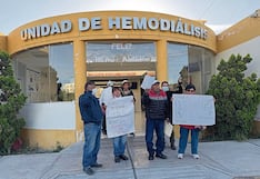 Pacientes renales protestan en Arequipa por atención limitada