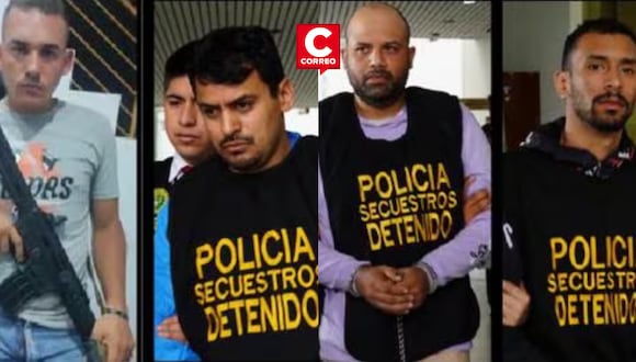 Policía capturó a cuatro integrantes de Los Gallegos.