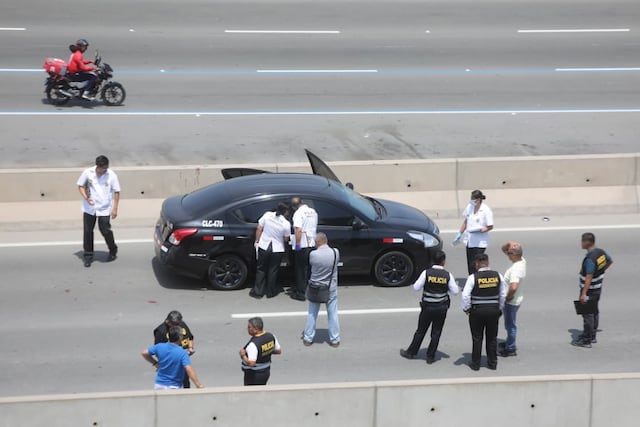 Asalto armado en San Miguel (Fotos: Violeta Ayasta/@photo.gec)