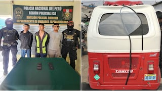 Chincha: tras persecución policial intervienen a sospechosos de robar celular