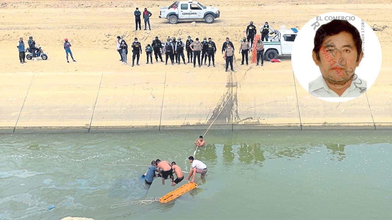La víctima salió desde la mañana del lunes y al ver que no regresaba, su familia salió a buscarlo. Lo hallaron en el dren ubicado entre la vía San Clemente con Bellavista de La Unión