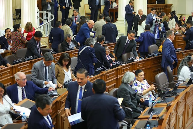 Votación Senado (Foto: Antonio Melgarejo/GEC)