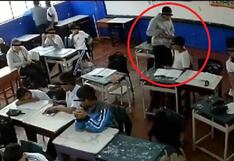 Chiclayo: Escolar venezolano hiere a su compañero en aula frente a profesor