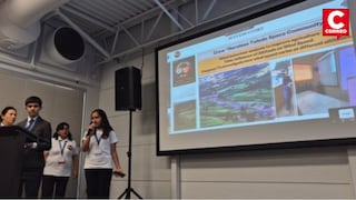 Junín: Estudiantes de Concepción brindan conferencia en la NASA