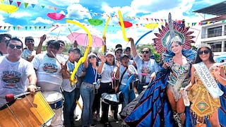 Piura: Pueblo de Tambogrande gozó con el inicio de su carnaval