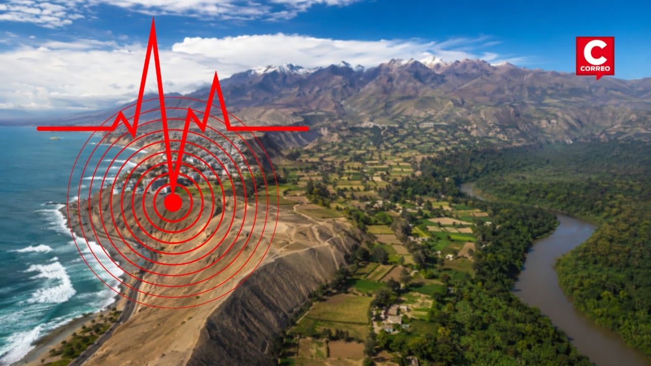 IGP reporta más de 600 sismos en Perú durante 2026: último movimiento fue de magnitud 5.2 en Loreto. Composición: Diario Correo.