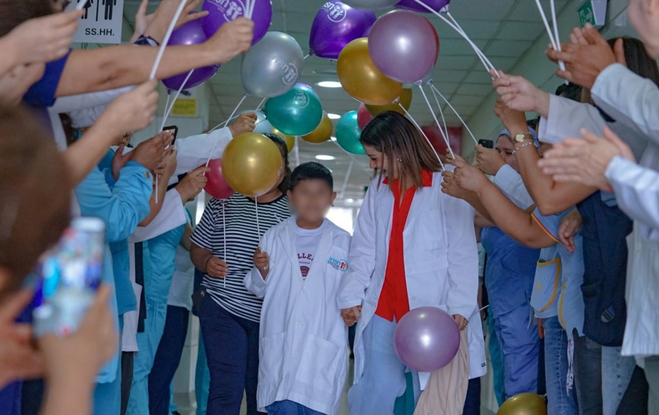 Arequipeño luchó durante casi 7 años contra una enfermedad de la sangre. Foto: Instituto Nacional de Salud del Niño de San Borja.